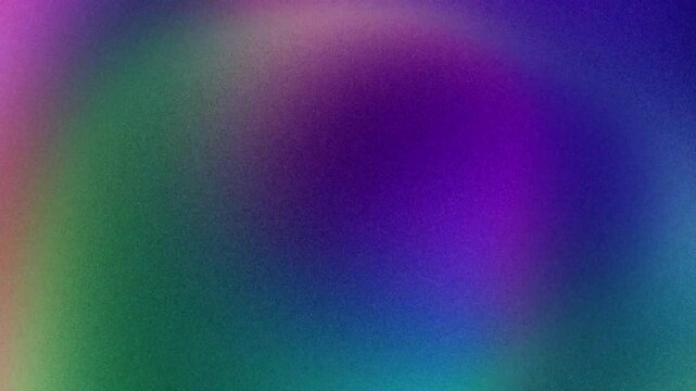 Moody deep purple emerald green and cyan gradient background loop with smooth glowing light textures Perfect for video overlays and intros