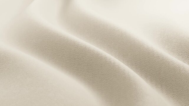 Warm Ivory Boucl&eacute; Fabric Texture Loop