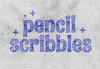 Pencil Scribbles Effect For Poster And Branding Design