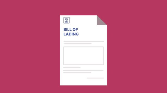 Bill of Lading	