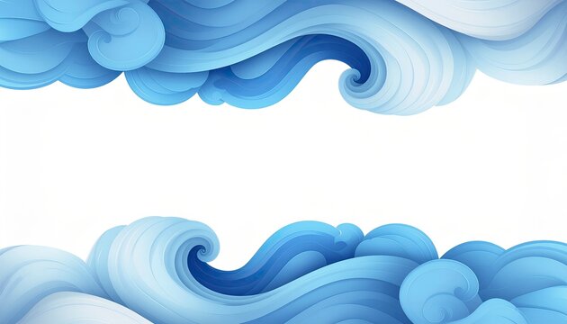 Abstract Swirls of Blue: A beautiful abstract background featuring swirling patterns of blue hues, evoking a sense of fluid motion and calmness.