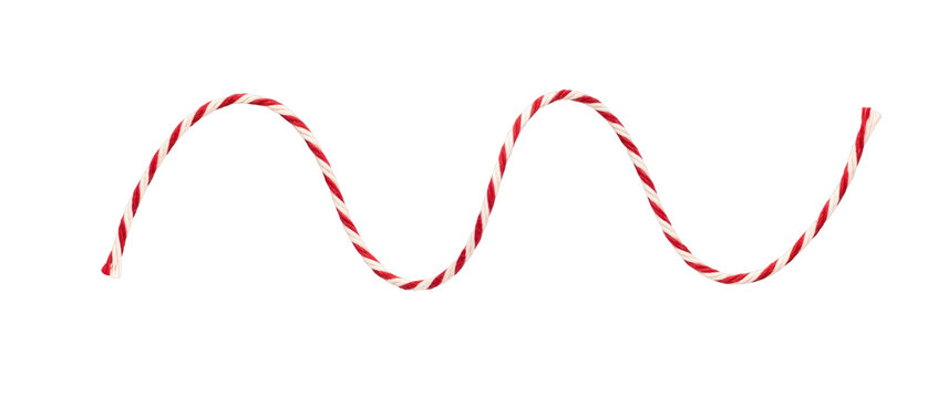 Red and White Twine String