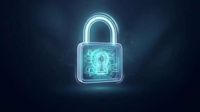 Safeguarding digital assets and sensitive information with advanced cybersecurity measures, symbolizing robust data protection in a technological world