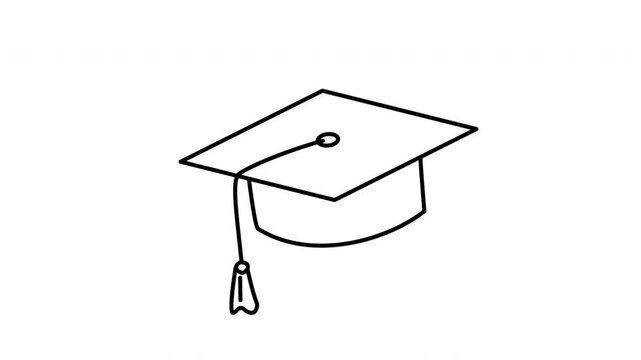 line art education icon