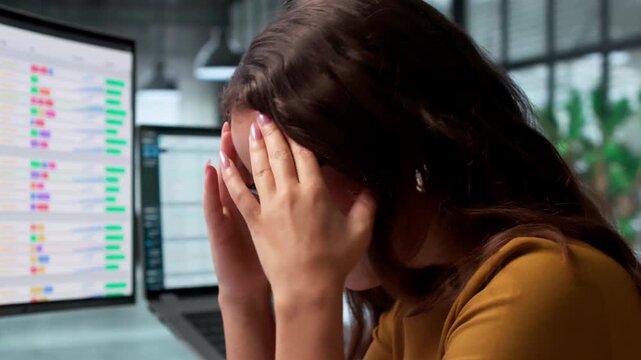 Chartered Accountant Feels Headache While Analyzing Financial Reports