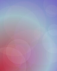 Fototapeta premium Abstract Gradient Mesh Background with Soft Overlapping Circles in Blue Pink and Purple Tones