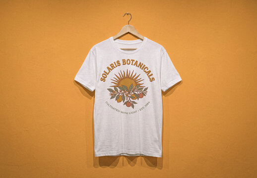 T-shirt On Hanger Mockup