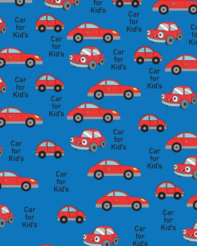 Seamless Car Pettern