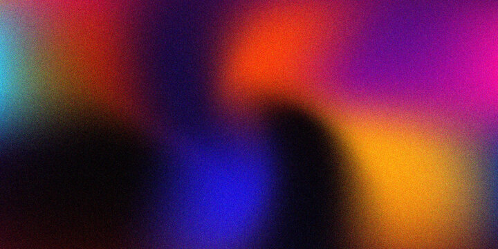 Abstract grainy gradient background with vibrant colors