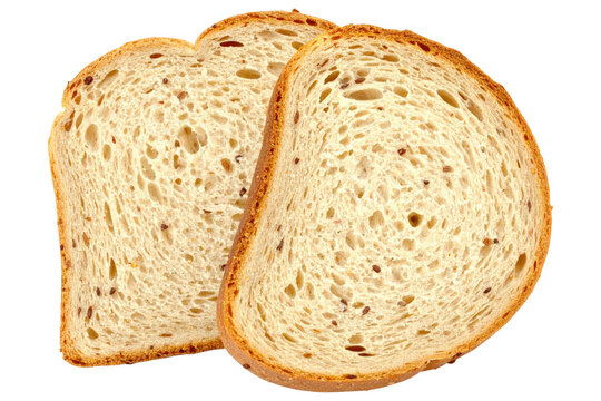 Sliced multigrain bread, whole grain toast transparent PNG