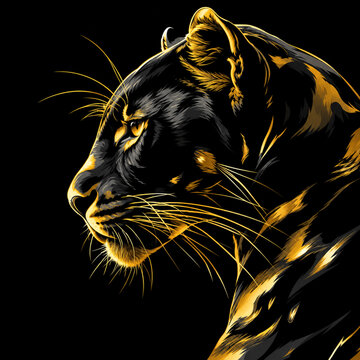 Golden-Eyed Panther Profile
