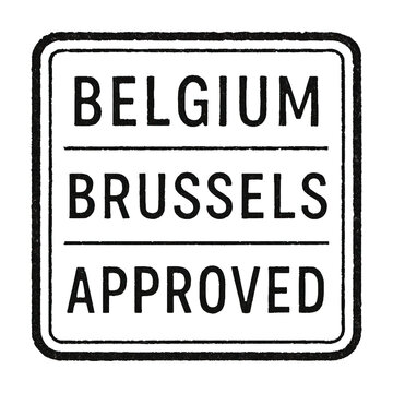 PNG Belgium Brussels approved stamp