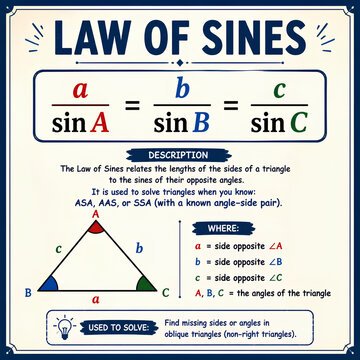 Law of SINES 