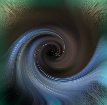 Abstract background with clockwise rotating patterns in various pastel shades and shifting color gradients against a black background.