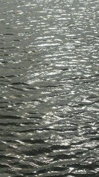 Natural water surface shot on camera. This natural pattern changes gently over time, with no added subject or graphics.