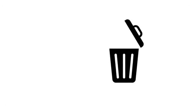 trash bin icon