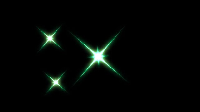 Shiny glowing stars, fairy twinkle stars, twinkle sparkling stars shine animation on black background, blinking shining stars, glowing shinning stars, magical starry sky with twinkling stars.4k video