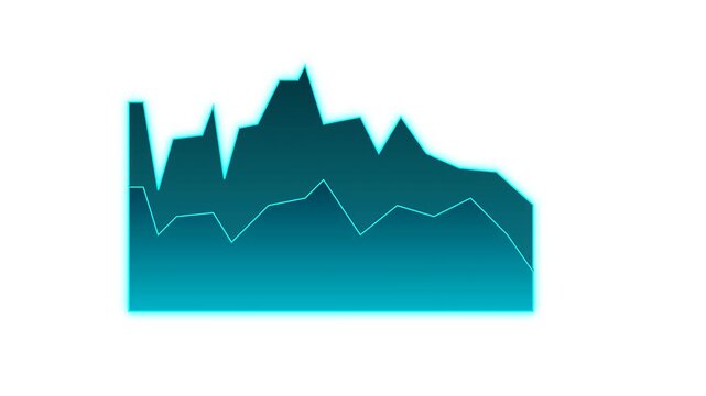 Minimalist White Soundwave Audio Line Signal Spectrum Visualization on Clean White Background