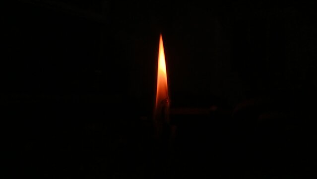 candle in the dark