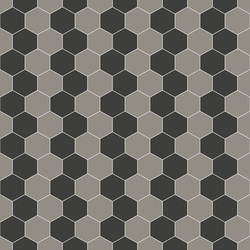Fondo hexagonal geom&eacute;trico en blanco nube suave sin costuras