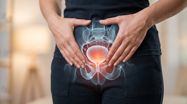 Bladder Inflammation and Cystitis, Female Pelvic Anatomy, Urinary Tract Pain