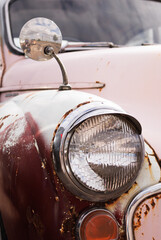 old car headlight © Ellie