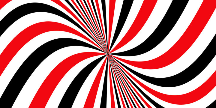 Red black and white sunburst background vector abstract grunge radial ray pattern texture