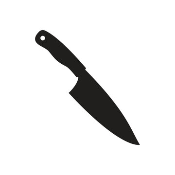 knife logo template illustration