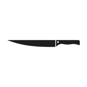 knife logo template illustration