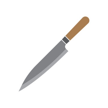 knife logo template illustration