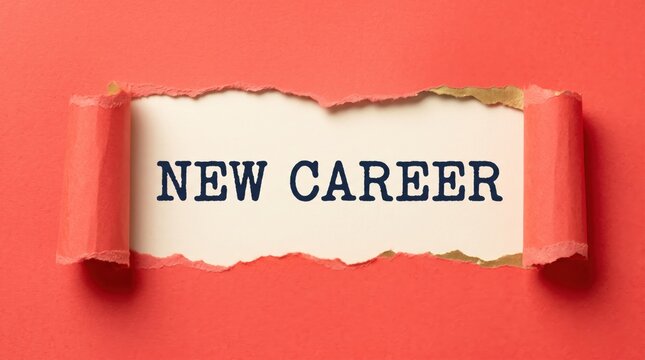 exciting new career opportunities and growth concept