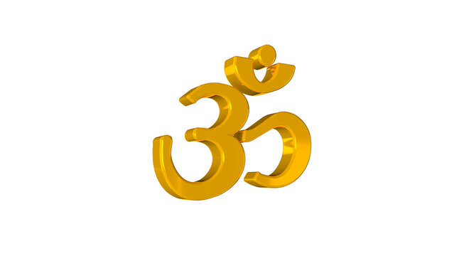 golden om symbol
