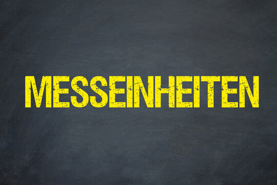 Messeinheiten	
