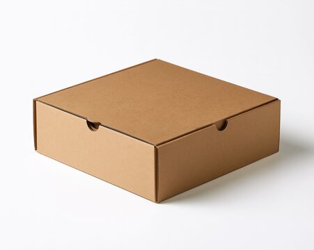 Openable Cardboard Box with Two Flaps