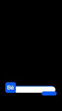 Social Media Lower Thirds with Alpha Channel - Behance Post for Reels