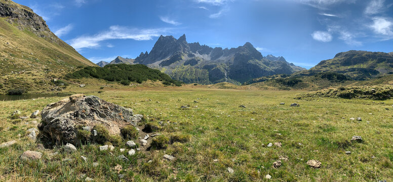 Der Pateriol vom Langsee aus - Verwall-Runde in den &ouml;sterreichischen Alpen