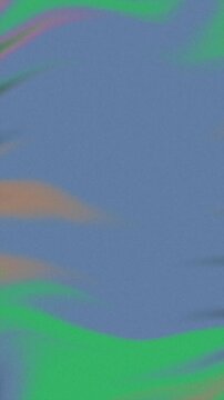 Abstract smooth gradient background with soft blurred blue and green color waves.