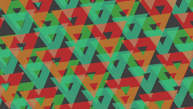 Geometric triangle pattern background