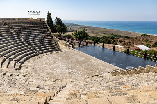 Theater in Kourion in Zypern