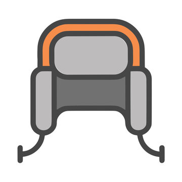 Trapper hat icon