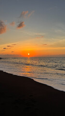 Obraz premium sunset over the Ternate sea