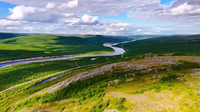 Utsjoki Landscape, Finnish Lapland