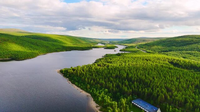 Utsjoki Landscape, Finnish Lapland