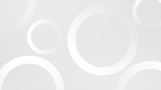 Abstract background featuring multiple overlapping translucent white circles circle light geometric shape modern