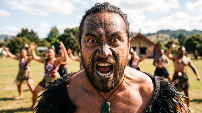 Powerful Māori Haka Performance