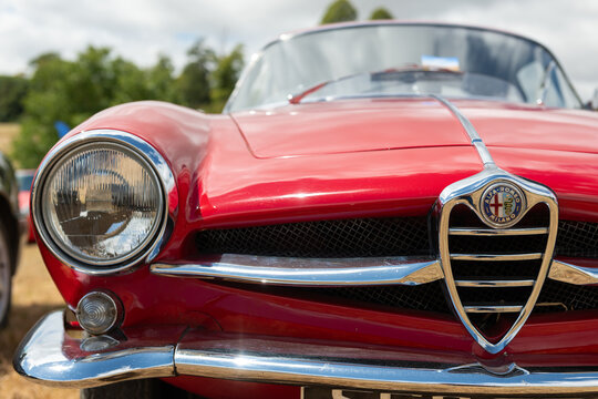 Photo of a restored Alfa Romeo Giulletta SS from 1964