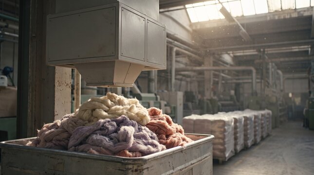 Recovered fiber output after difficult textile sorting
