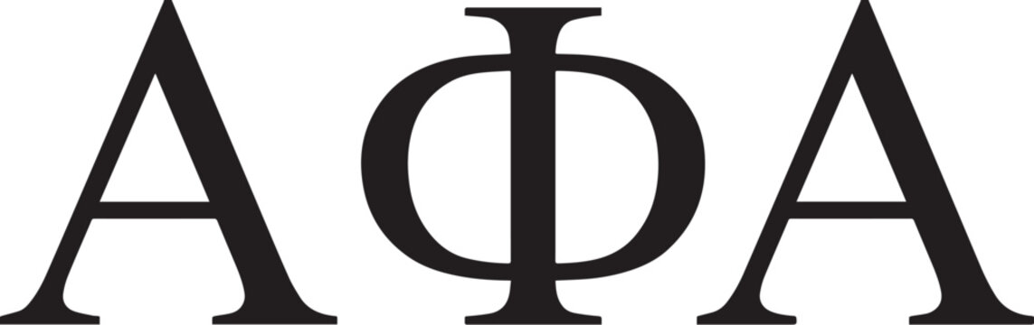 Alpha Phi Alpha Fraternity Logo
