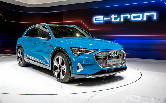 Audi E-tron 55 Quattro car 