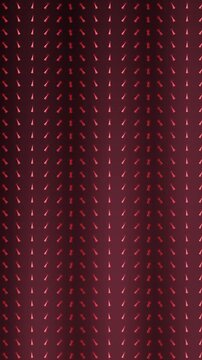 Spin Wave Propagation Across Ordered Lattice Of Precessing Magnetic Moments Seamless Loop in rich crimson tones vertical 9:16